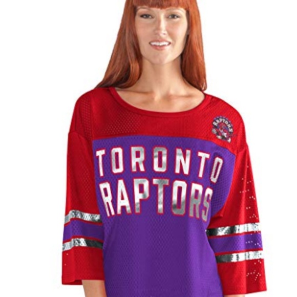 NBA Toronto Raptors Women's First Team Mesh Top - Picture 2 of 2